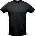 Tee-shirt sport unisexe col U