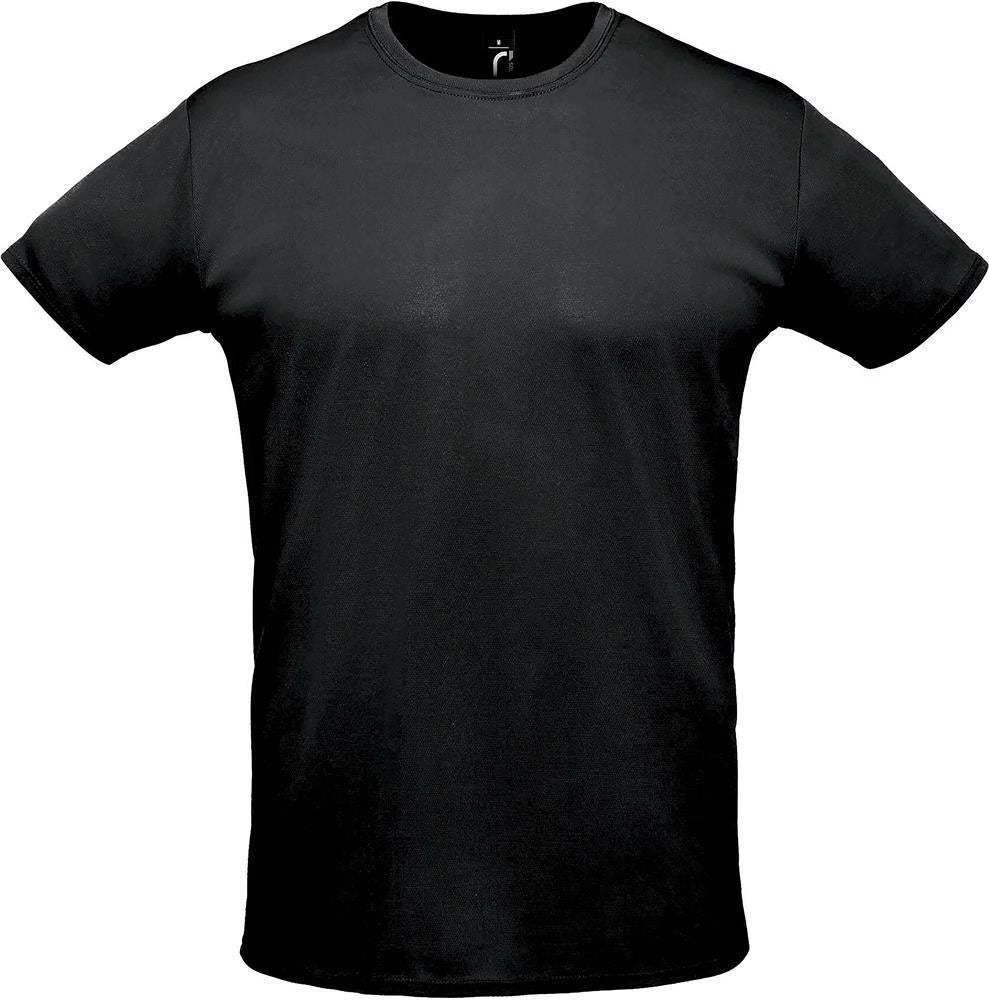 Tee-shirt sport unisexe col U